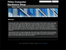 Tablet Screenshot of 7tiles.com